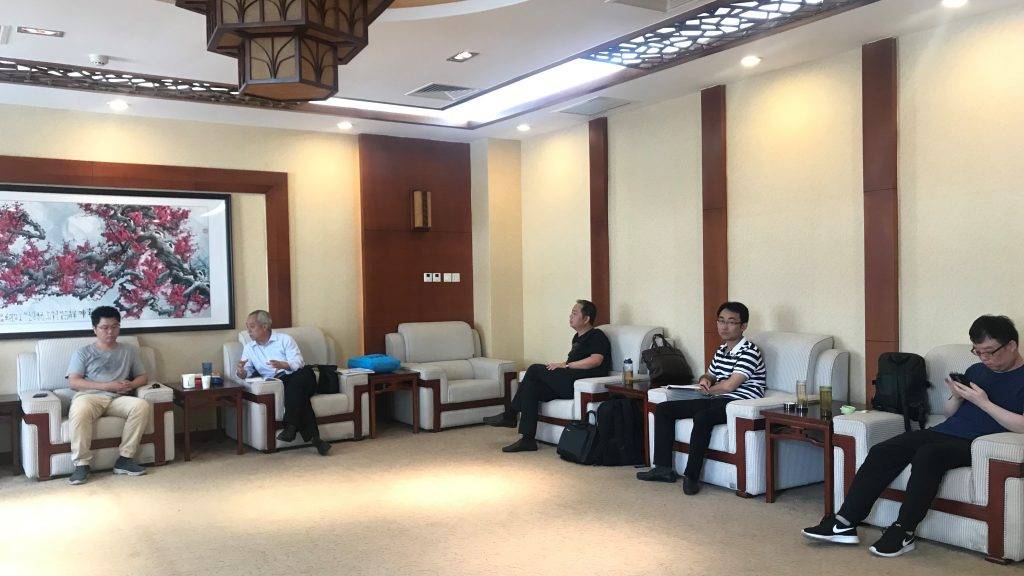 铜川市印台区领导一行来访我院交流实验区建设工作 铜川市印台区领导一行来访我院交流实验区建设工作